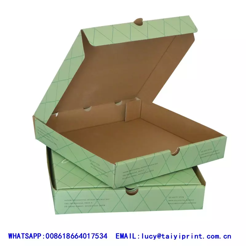 صندوق بيتزا ، مطبوع حسب الطلب ، رخيص ، منتج مخصص