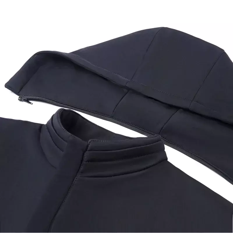 Jaket Down musim dingin baru lapisan Liner dapat dilepas Pria 90% mantel bulu angsa putih panjang bertudung jaket Puffer bertudung untuk pria FCY4630