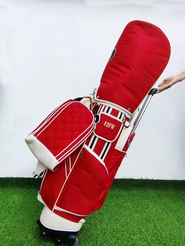 Sac à roulettes côtelé de golf avec sac à chaussures, club de sport de golf, à la mode et discutable, nouveau