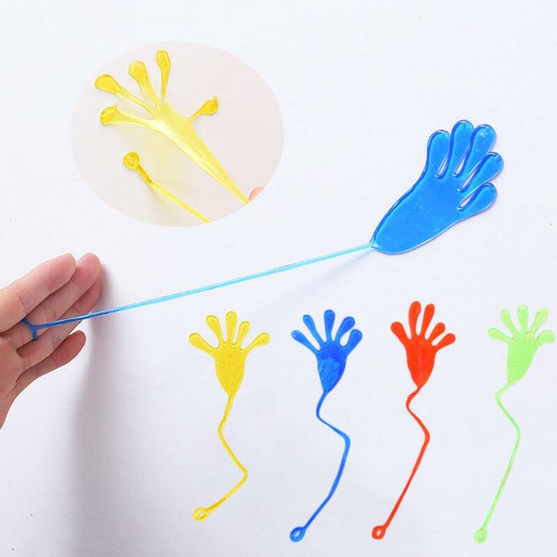 Sticky Hands Toy High Elasticity Wall Climbing Toy Stress Relief Stretchy Sticky Toy Tricky Hands Toy Decompression Toy