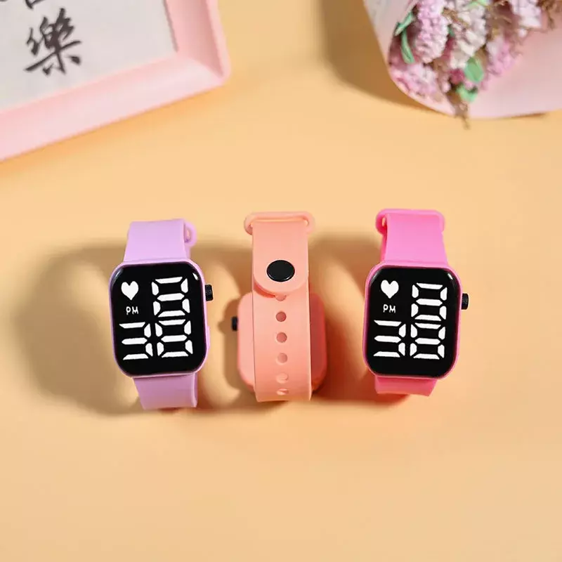 Dzieci nowe sport LED zegarki smartwatch dla dzieci chłopców i dziewcząt elektroniczne zegarki na rękę cyfrowy zegar dla ucznia Droshipping