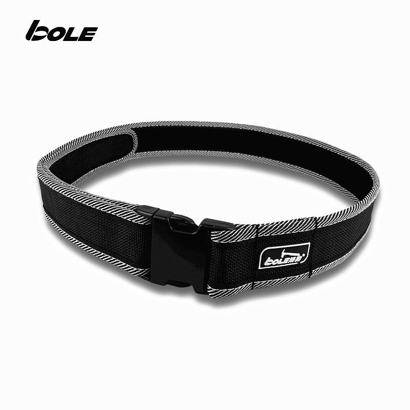 BOLE Tool Belt 5cm Thick Belt Waist Guard Work Belt Adjustable Length Portable With Waist Hanging Tool Bag Good Choice