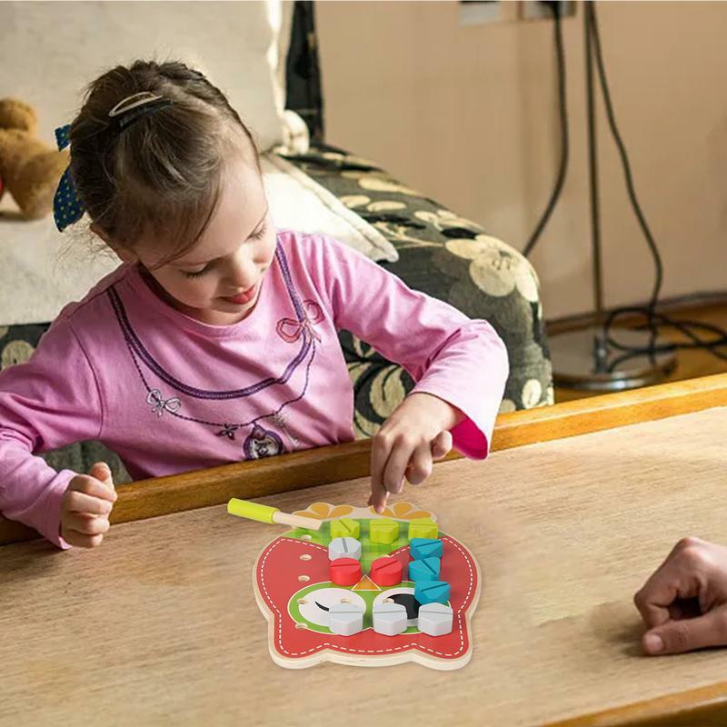 Wkręcanie zabawek dla dzieci nauczanie edukacyjne wkręcanie wkrętarka Montessori zestaw do nauki dla dzieci w wieku 3 lat