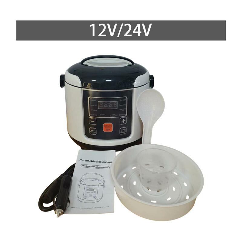 Rice Cooker for Car Portable Electric Rice Cooker for Auto 1-2 People Travel