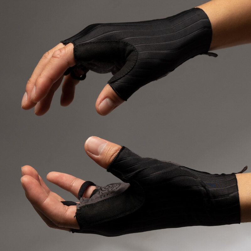 Велосипедные перчатки Liteskin, ударопрочные износостойкие дышащие быстросохнущие перчатки с открытыми пальцами для мужчин и женщин