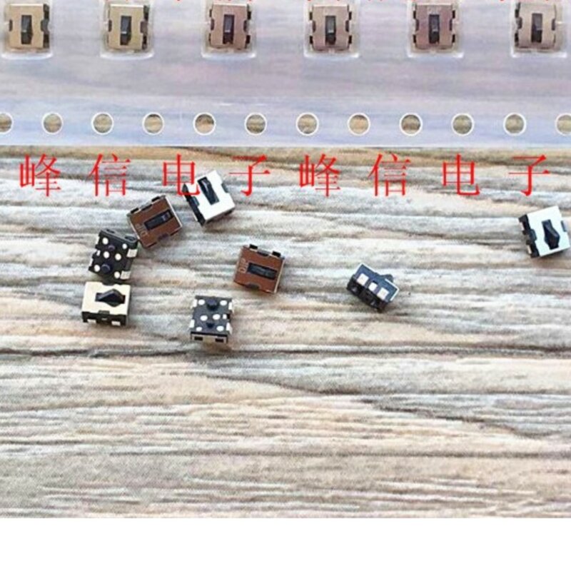 5 pces smd pequeno micro taiwan remendo interruptor de detecção de 4 pés micro botão toque interruptor reset BTE-P-Q-T/r