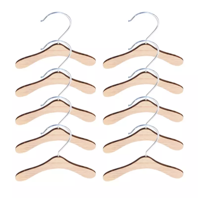 10Pcs Dog Clothes Hanger Thin Space Saving Hook Practical and Durable Use Pet Gift for Small Dog Clothing D14 21