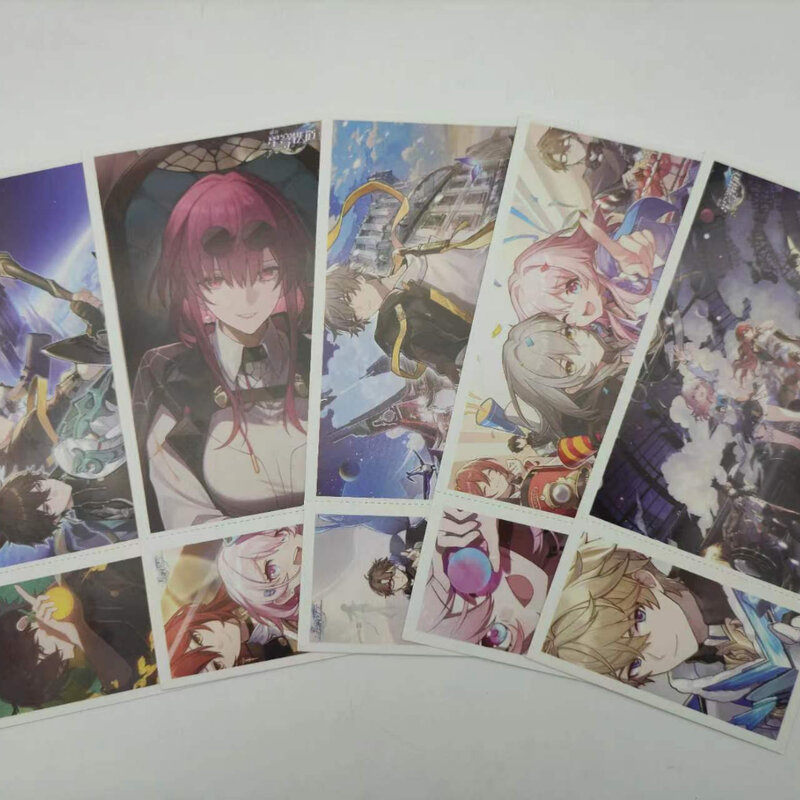 Honkai Star Rail New Game periferiche Rare Collection Card include adesivi per carte da collezione di cartoline Trail Blazer Skyler pashpo