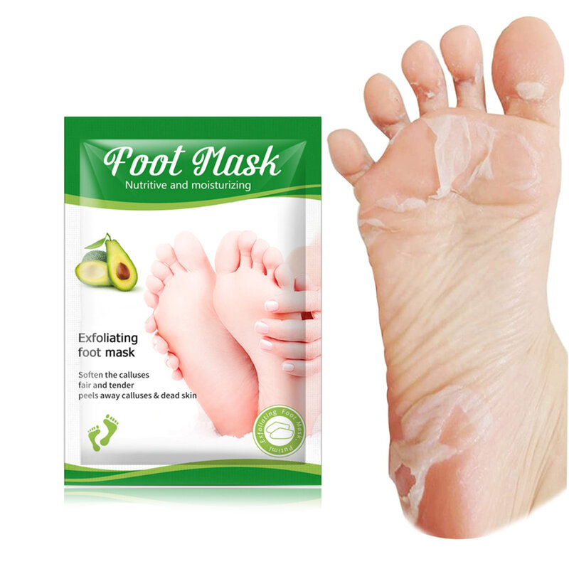 ฟุตเท้า Exfoliating หน้ากากสปาถุงเท้า Pedicure Exfoliation Scrub ลบ Dead Skin ส้นเท้า Peeling Anti Cracked Foot Care