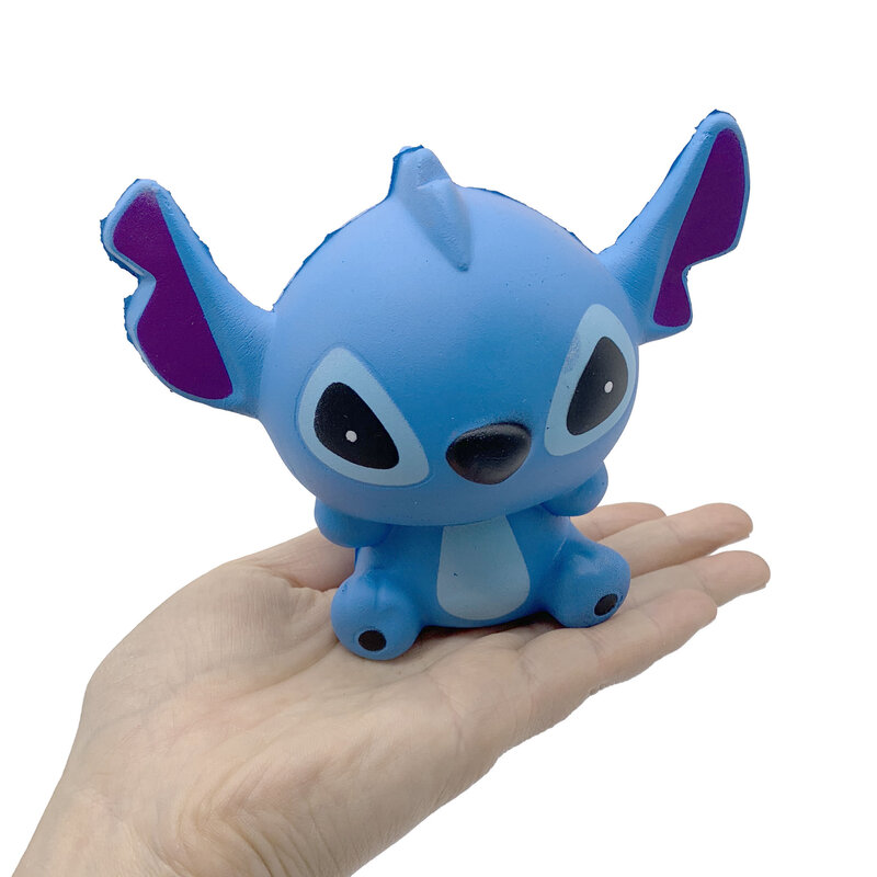 Squishies Disney Stitch Mainan Fidget Squishy Anti Stres Pereda Anti Stres Kawaii Lucu Lambat Memeras Hadiah Mainan untuk Anak-anak