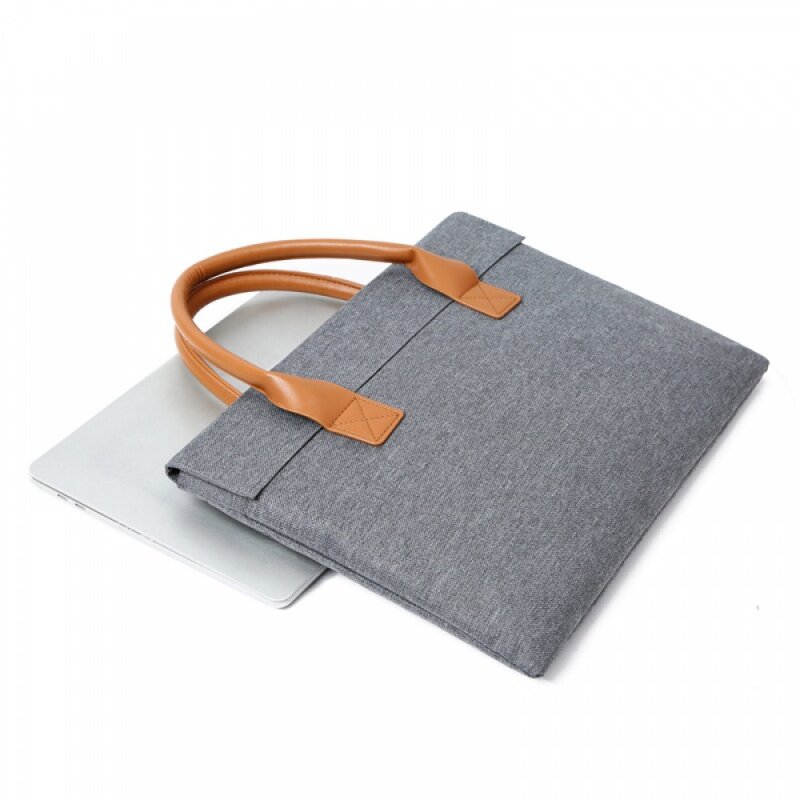 Новая сумка для ноутбука, простая деловая ручная сумка 15,6 дюйма с напечатанным логотипом