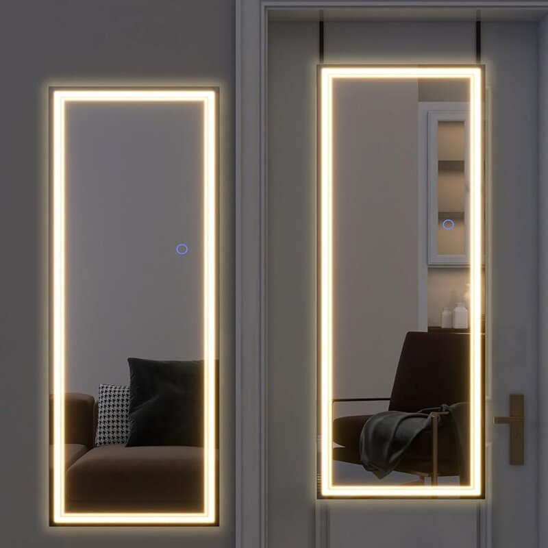 Wall Mounted Door Hanging Mirror Mirror Full Body Silver Freight Free Living Room Furniture Home