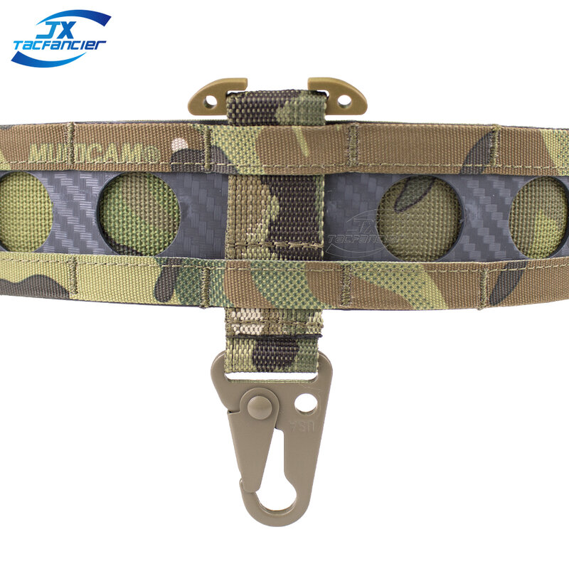 Tactical Clash Hook HK Hanging Carabiner ICB Molle Webbing Clip Olecranon Metal Outdoor Cummerbund Belt Hunting Vest Accessories