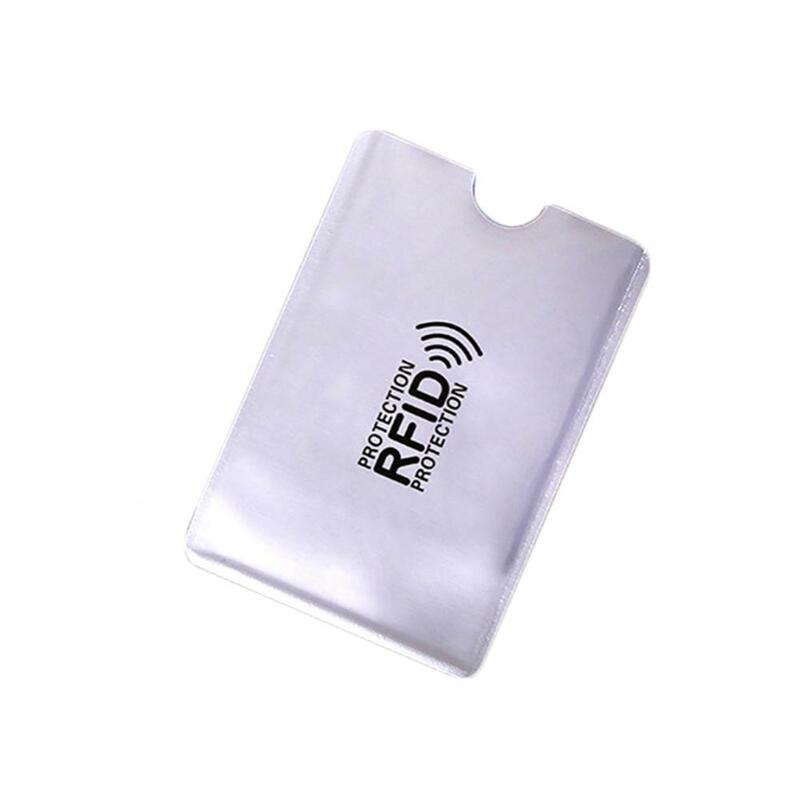 10 sztuk etui na dowód osobisty Anti-Scan kredytowej karta RFID ochronne Anti-uchwyt magnetyczny torba portfel