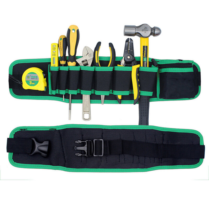 Bolsa de cinturones eléctricos gruesos Oxford, herramientas de reparador, bolsa de cinturones para Framers, carpinteros, trabajador