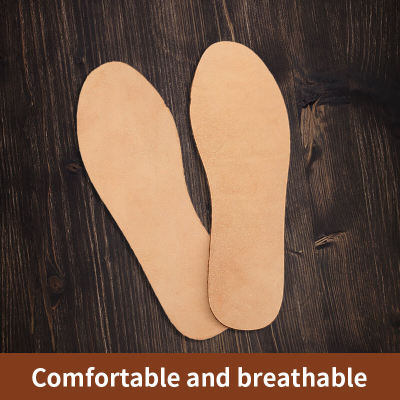 男性と女性のための通気性のある牛革の靴底,靴の中に汗を吸収するための靴底,革,快適