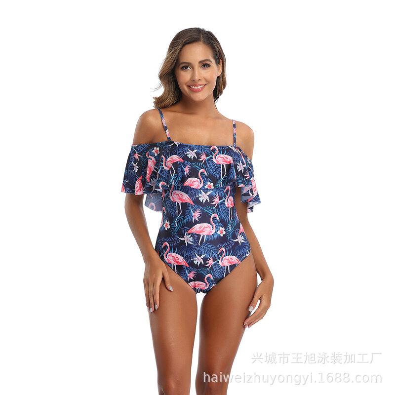 2024 estate Bikini costume da bagno donne Sexy bohémien Beach Wear imbottito costume da bagno brasiliano costume da bagno per donna