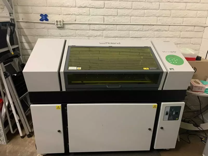 Roland VersaUV-impresora de cama plana UV, LEF-300, descuento de verano, 50%