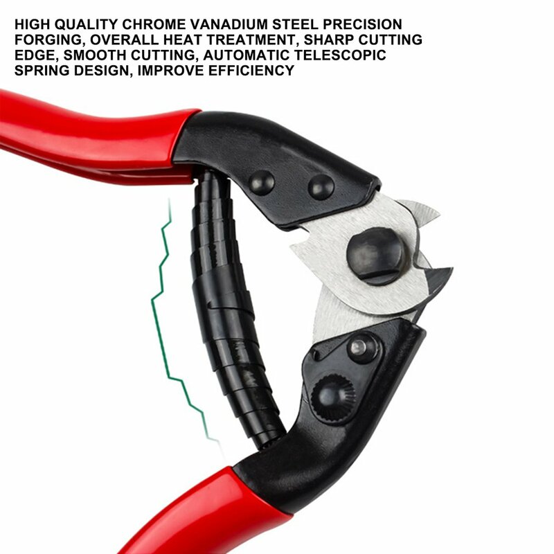 Pemotong Kabel Pemindah Rem Sepeda Tang Potongan Jari-jari Sepeda Luar Bagian Dalam Alat Reparasi Sepeda MTB Tang Tabung Garis Rem