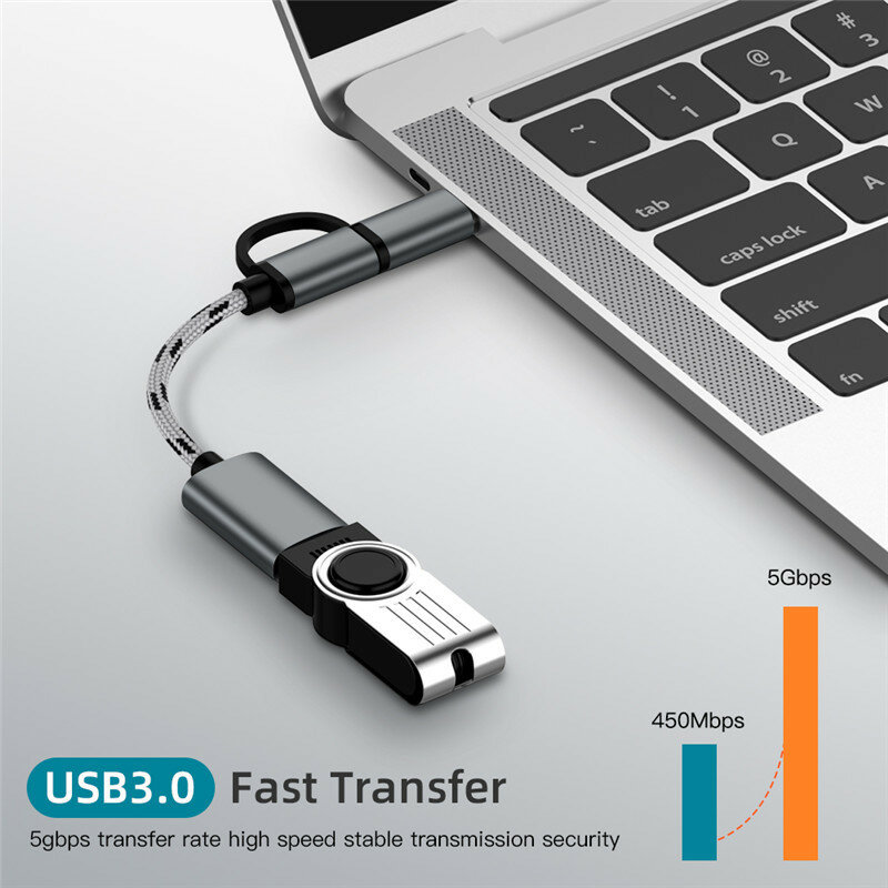 New Type C To USB3.0 Adapters Type C/Micro USB Male To USB 2.0 Female Converter OTG Data Transfer Adapters Mobile Accessories