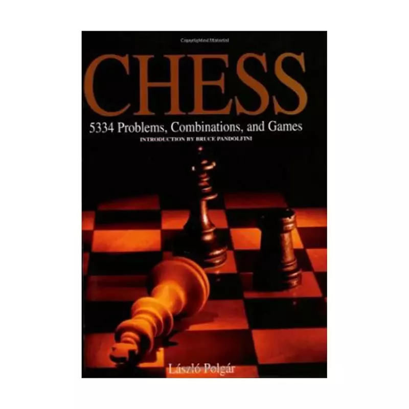 체스 사진 복사 책: 5334 문제, 조합 및 게임, 사진 복사 책, 독서에 적합