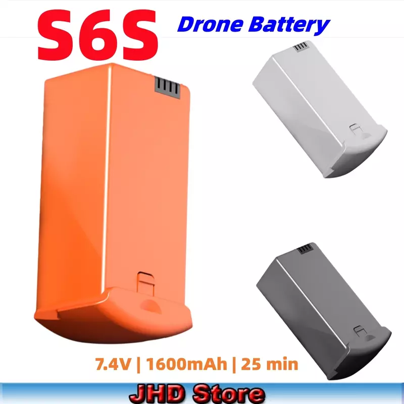 Bateria JHD-Lipo para S6S Mini Drone Camera, Acessórios Originais Drone, Novo
