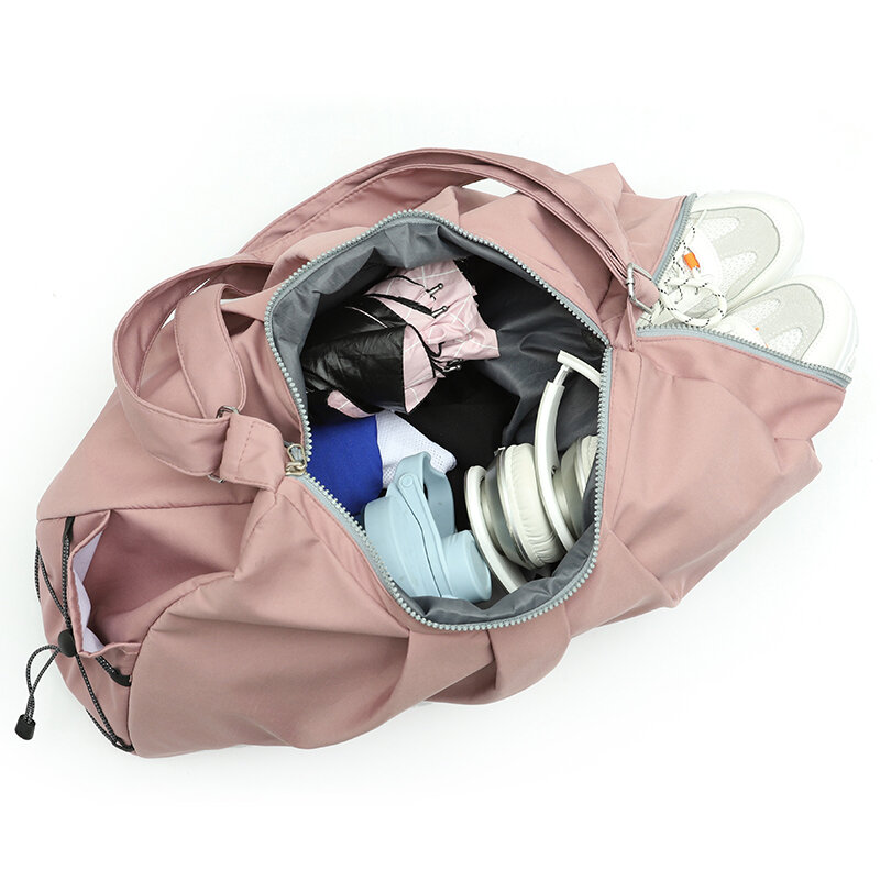 Женская вместительная сумка для спортзала, водонепроницаемые спортивные сумки для плавания и йоги, многофункциональная спортивная сумка для ручных поездок и выходных