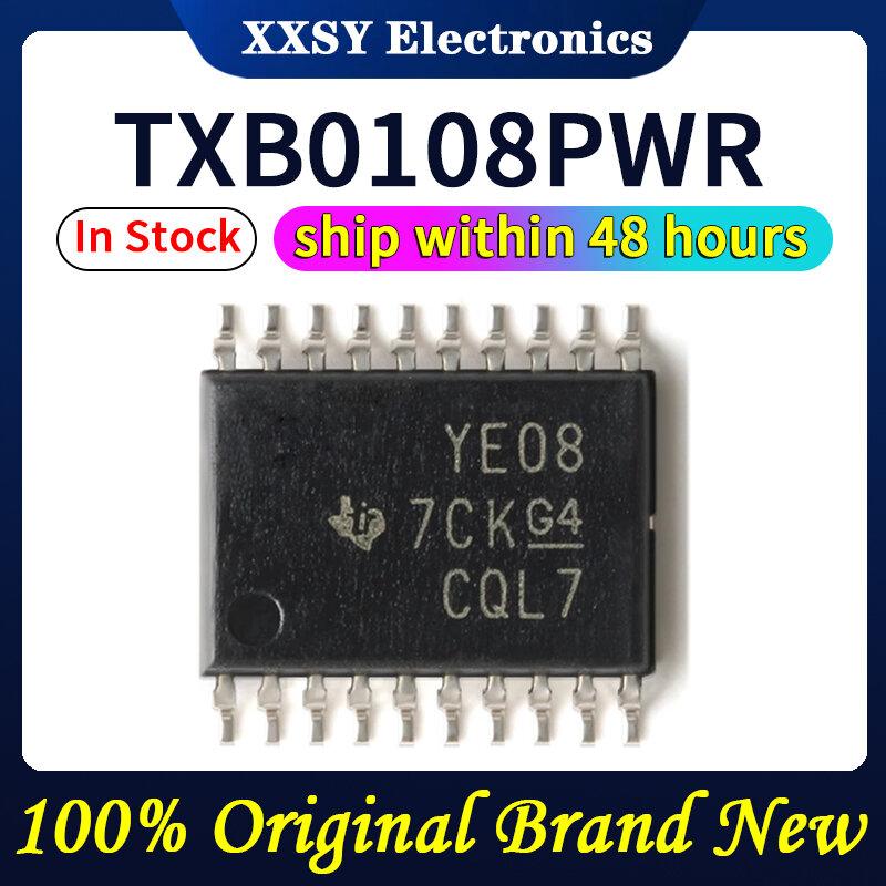 TXB0108PWR TSSOP20, alta qualidade, 100% original, novo