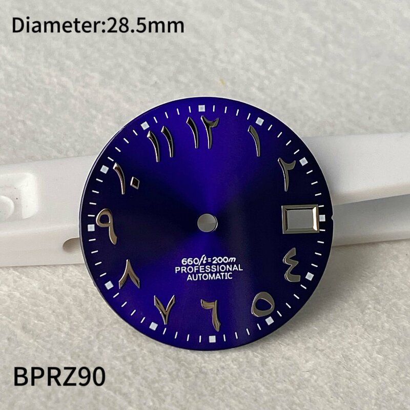 28.5mm antique Arabic numeral alphabet dial suitable for NH35/36 movement dial custom watch accessories