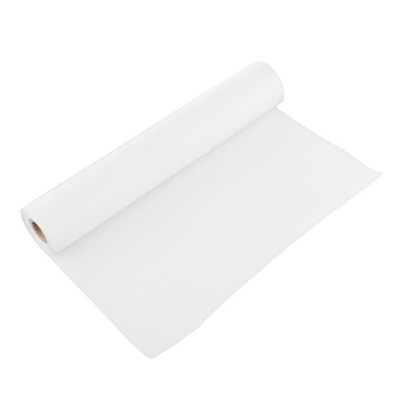 Rollo de papel de dibujo blanco de 10M, rollo de papel reciclable, suministros de arte, papel reciclable de alta calidad