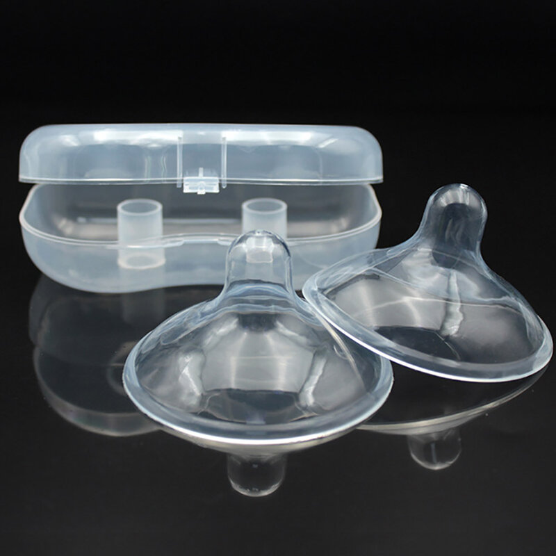 New Silicone Nipple Protectors Feeding Mothers Nipple Shields Protection Cover Breastfeeding Mother Milk Nipple