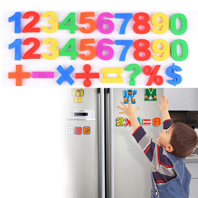 Наклейка для холодильника с надписью, сильные магнитные игрушки
