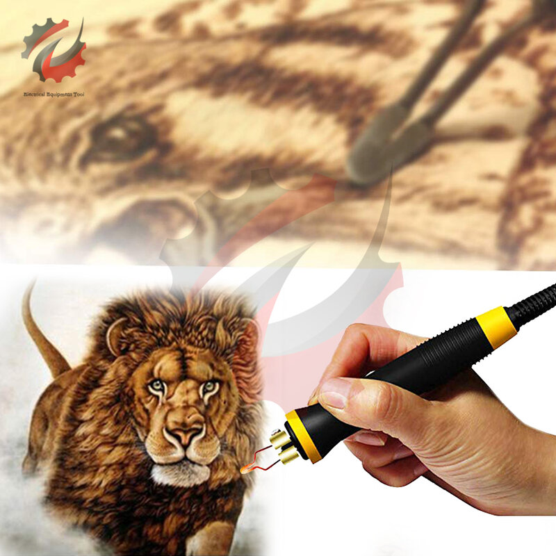 Br￻leur ￠ bois stylo ￠ jet d'encre machine ￠ peindre temp￩rature r￩glable machine ￠ peindre palan en cuir chauffage / refroidissement rapide