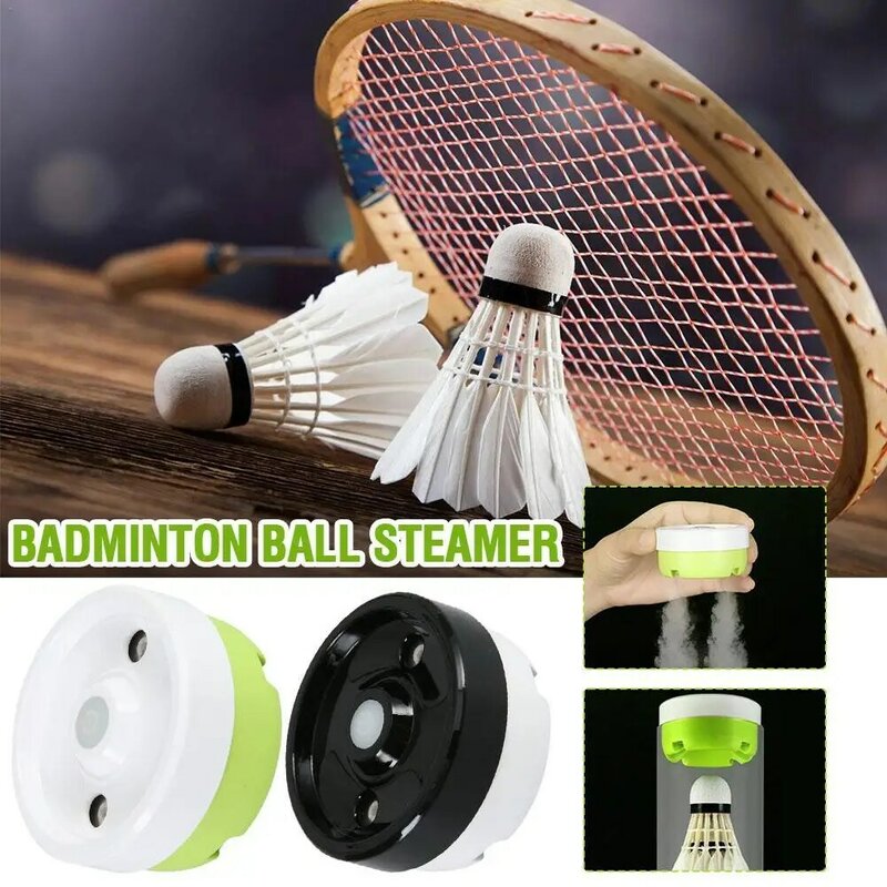 Portable Badminton Spray Humidifying Cover Tpye-C Rechargeable Badminton Tube Humidifier for Badminton Shuttlecocks Outdoor