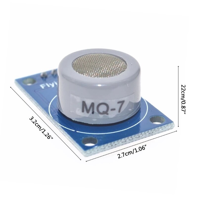 Modulo sensore gas monossido carbonio MQ-7 per applicazioni sulla qualità