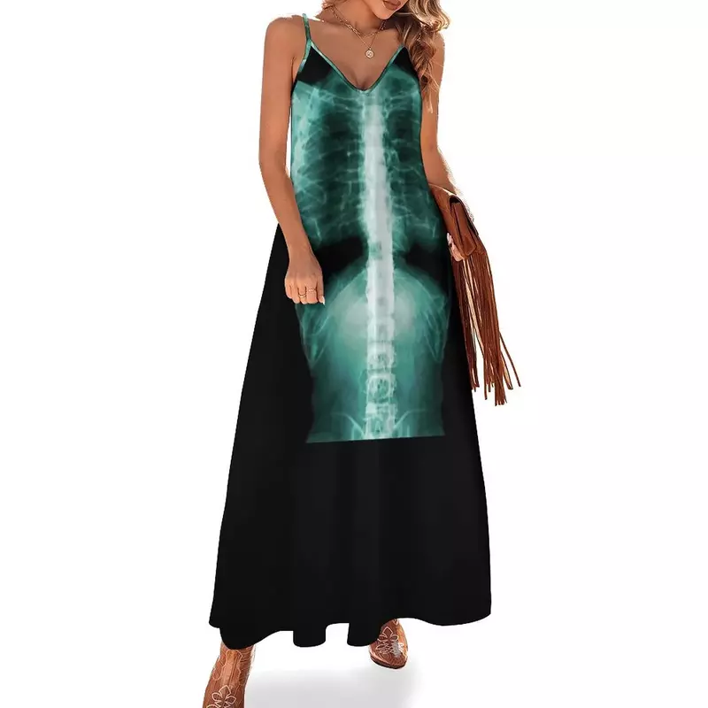 XRay-vestido sin mangas para mujer, ropa de verano, 2024