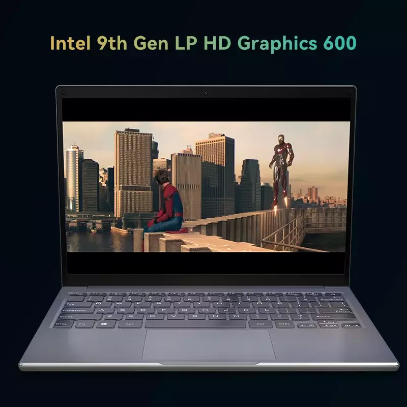 Adreamer LeoBook13 Laptop 8GB RAM 1TB SSD Computer Notebook Intel da 13.3 pollici risoluzione 2560 x1600 Celeron N4020 Computer portatile