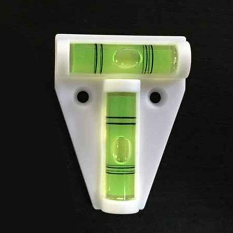 T-Type Spirit Level Plastic Measuring Vertical And Horizontal Adjuster Precision Trailer Motorhome Boat Accessories Parts 1 Pc