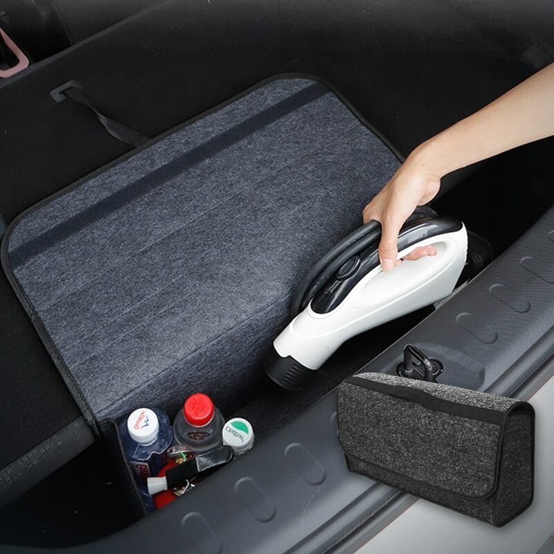Серый цвет, органайзер для багажника автомобиля, противоскользящий отсек, органайзер для хранения обуви, инструмент, сумка для хранения в автомобиле, органайзер для багажника
