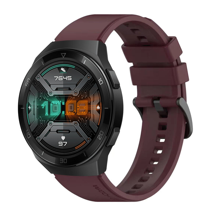 Bracelet de montre en silicone pour Huawei Watch GT2E, bracelet Smartwatch, bracelet de sport, bracelet GT2 E, accessoires Correa