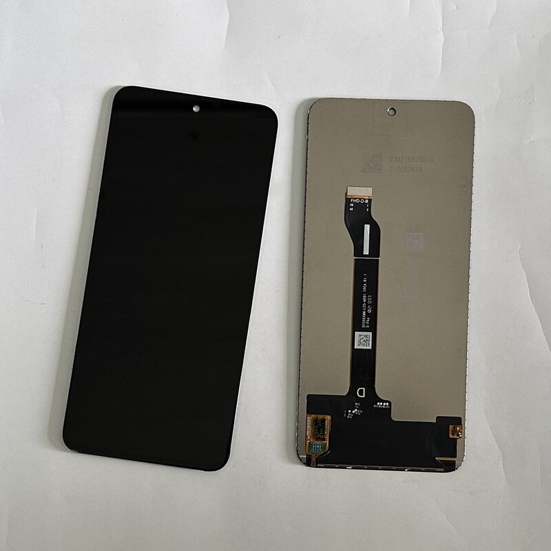 6.6 "Zwart Display Voor Wiko T50 W-P861-01 W-P861-02 Lcd-Scherm Met Touchscreen Digitizer Sensor Paneel Reparatie Onderdelen