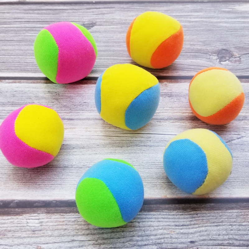 12 buah Goo Ball permainan keluarga anak-anak mainan anak-anak melempar kait dan lingkaran mainan anak-anak pengisap anak-anak