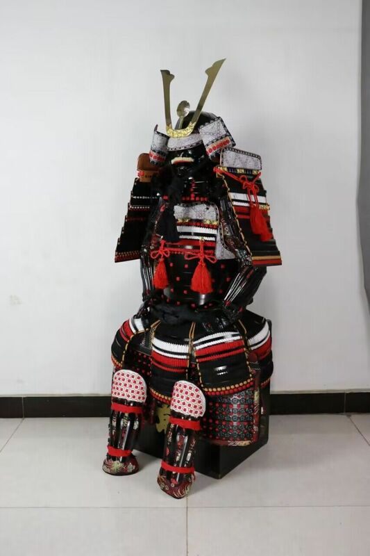 日本の侍ウェアラブルアーマーコスプレコスチューム、実際の鎧、米国型