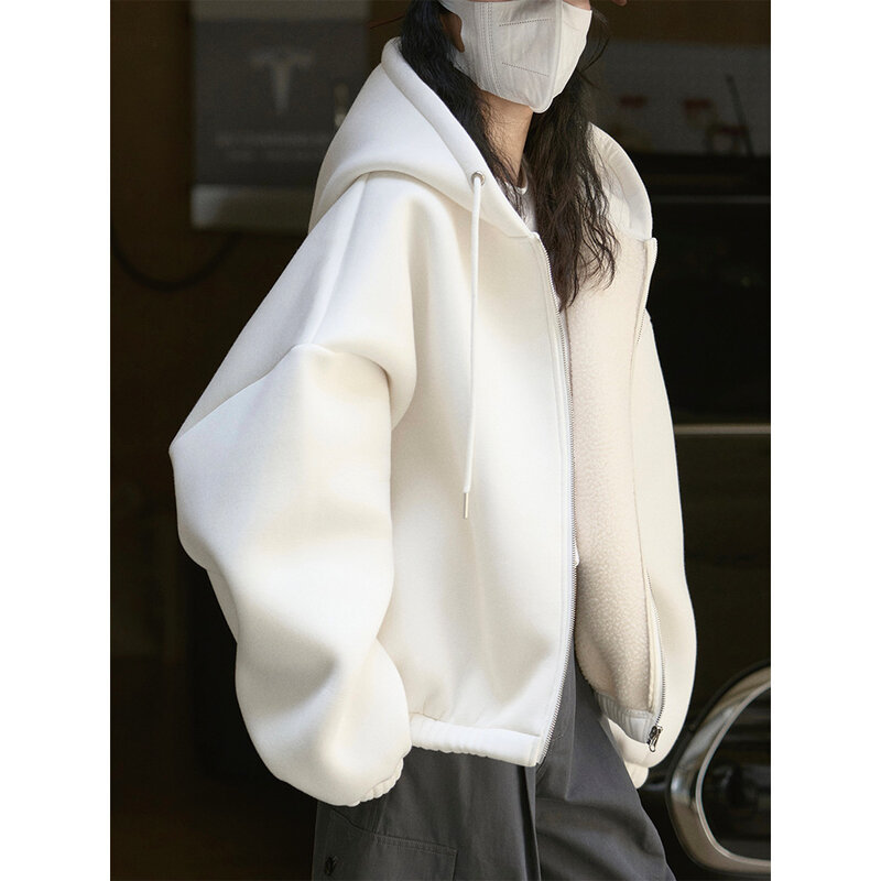 Sudadera con capucha de tres para mujer, ropa de otoño, holgada, CASUAL, suave, 2022