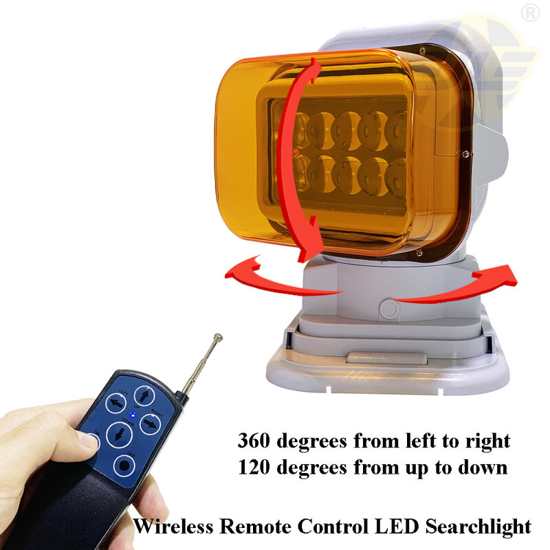 충전식 LED 주행 스포트라이트, 안개등, 오프로드 조명