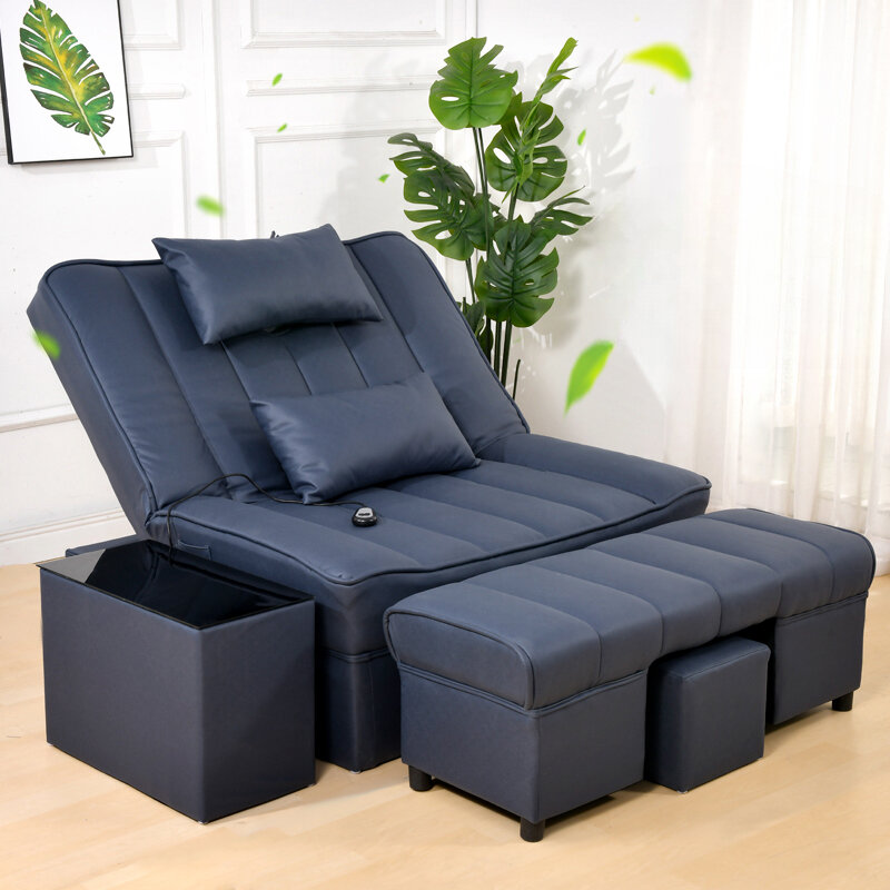 Facial Beautician Pedicure Chair Lounger Cosmetic Foot Rest Salon Chair Luxury Couch Sandalye Salon Equipment Furniture CM50XZ