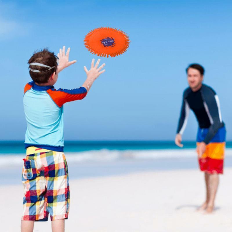 Disque à lancer d'eau pour s'amuser en plein air, jeux de piscine, jouets aquatiques extérieurs, camping, parc aquatique, plage