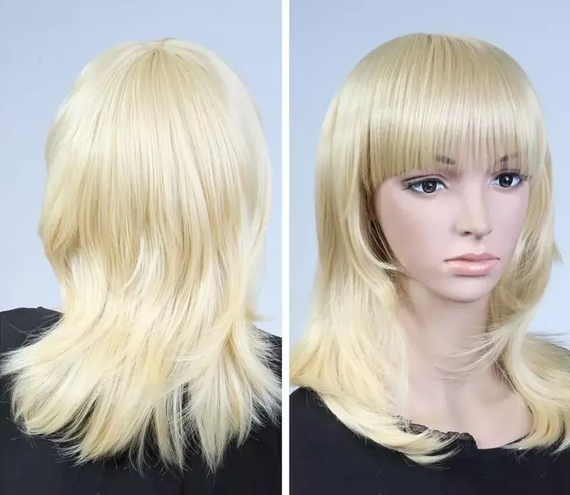 Wholesale Cosplay Hair Wigs Sexy Woman Cosplay Wig Blonde Long Straight Wigs