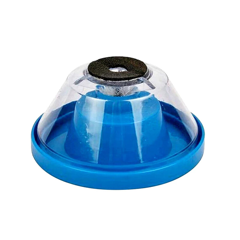 Penutup bor listrik PVC + PP, spons tahan debu desain berbentuk mangkuk biru lebih nyaman untuk digunakan praktis