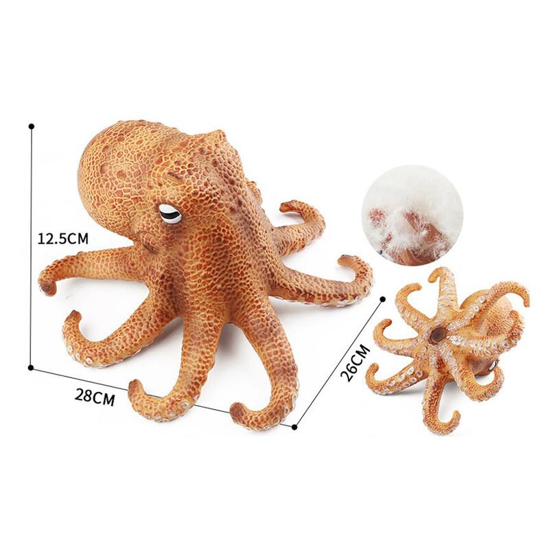 Sea Animal Figures Sea Model Playset Large Realistic Giant Figurine Marine Animals for Party Supplies